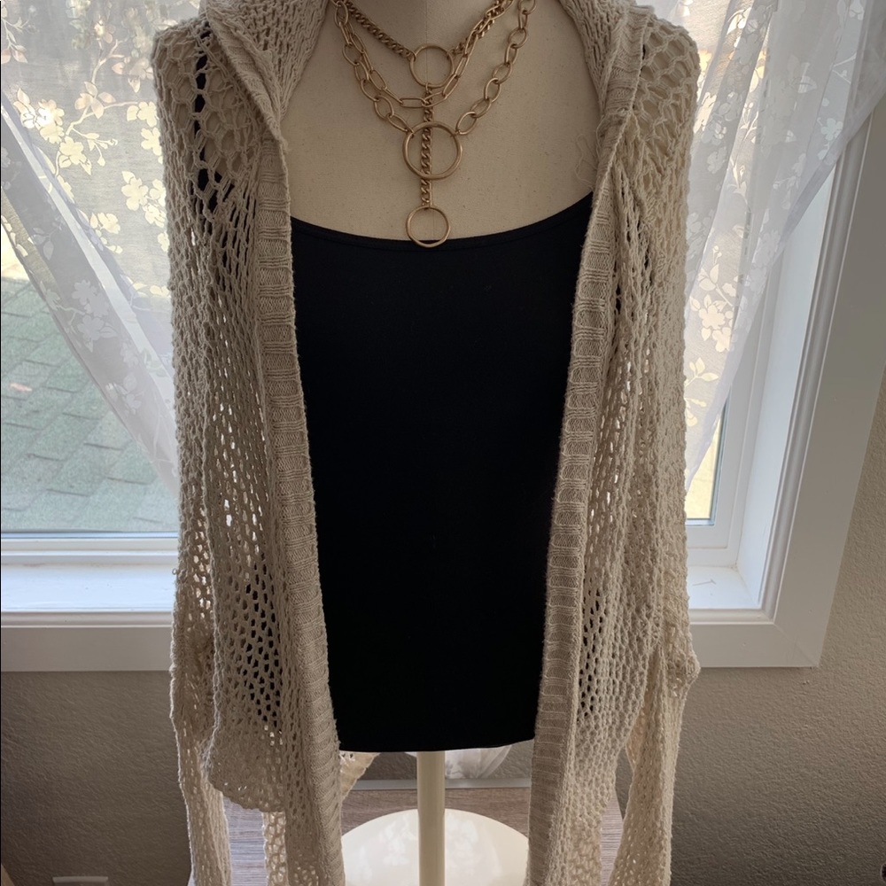 Brandy Melville Hooded Duster